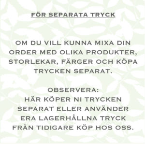 Produkter för separata tryck.